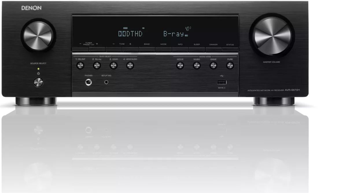 Denon AVR-S670H Black