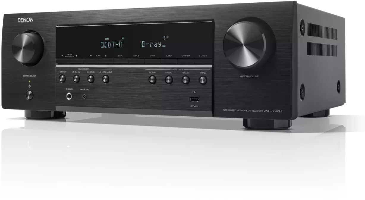 Denon AVR-S670H Black