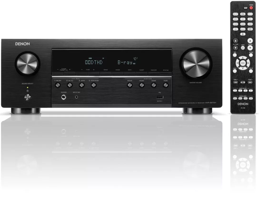 Denon AVR-S670H Black