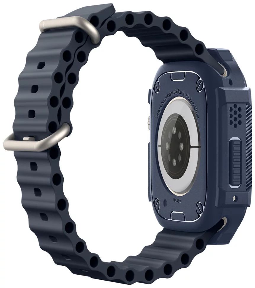 Spigen Rugged Armor Apple Watch Ultra 2/1 49mm Navy Blue