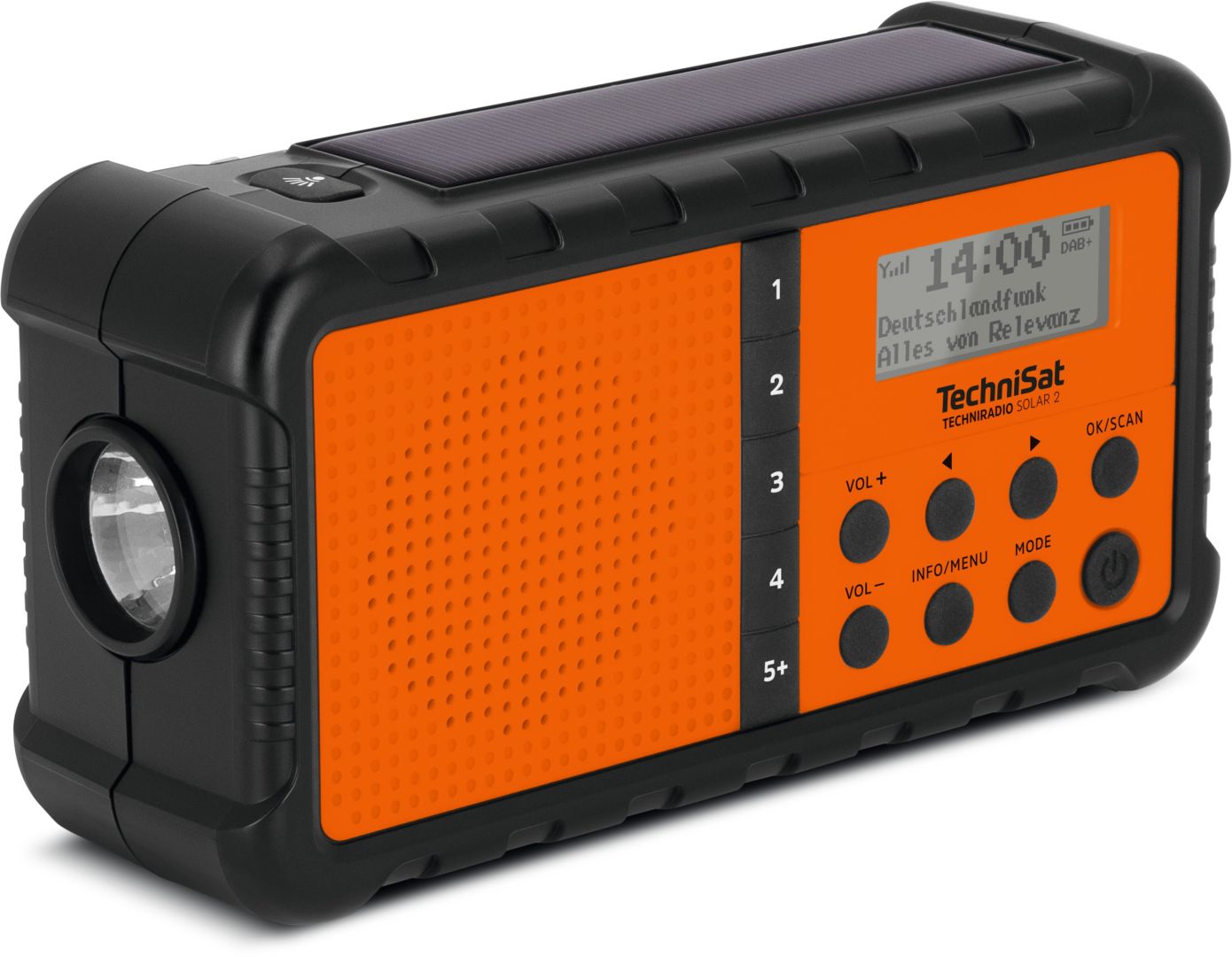 Technisat Techniradio Solar 2 Black/Orange