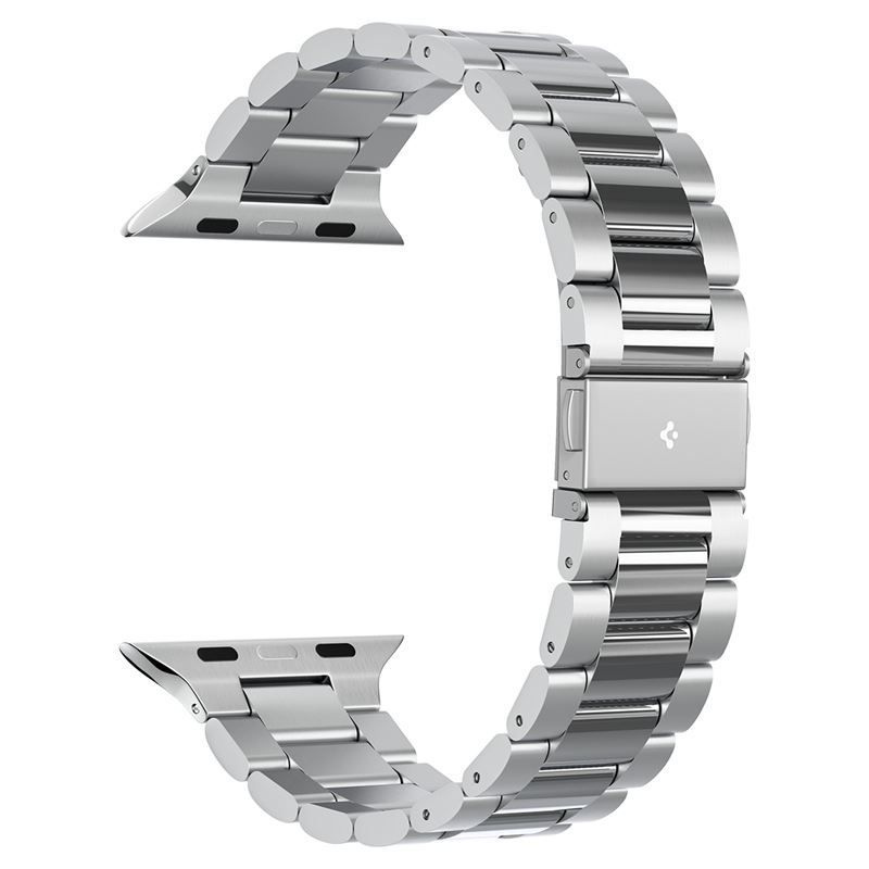 Spigen Modern Fit 316L Band Apple Watch 49mm/45mm/44mm/42mm Silver