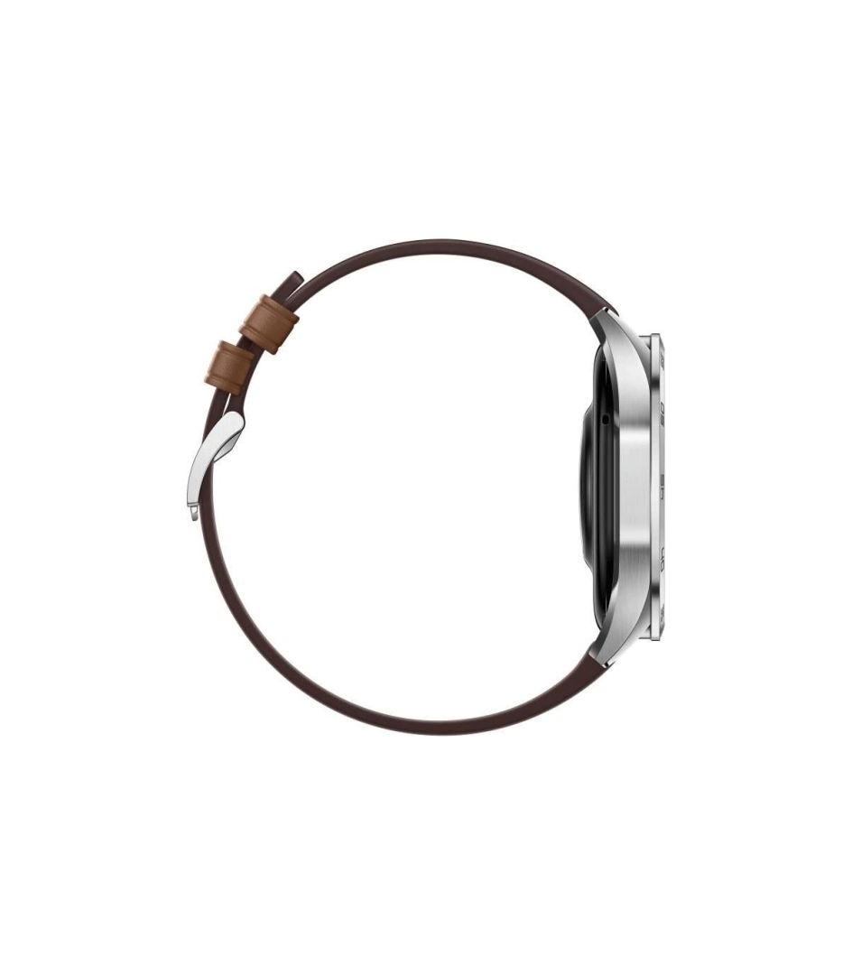 Huawei Watch GT 4 46mm Leather Strap Brown