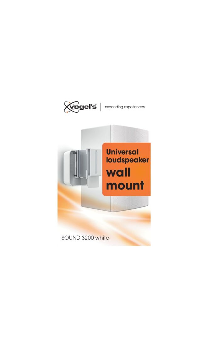 Vogel's SOUND 3200 Speaker Wall mount White