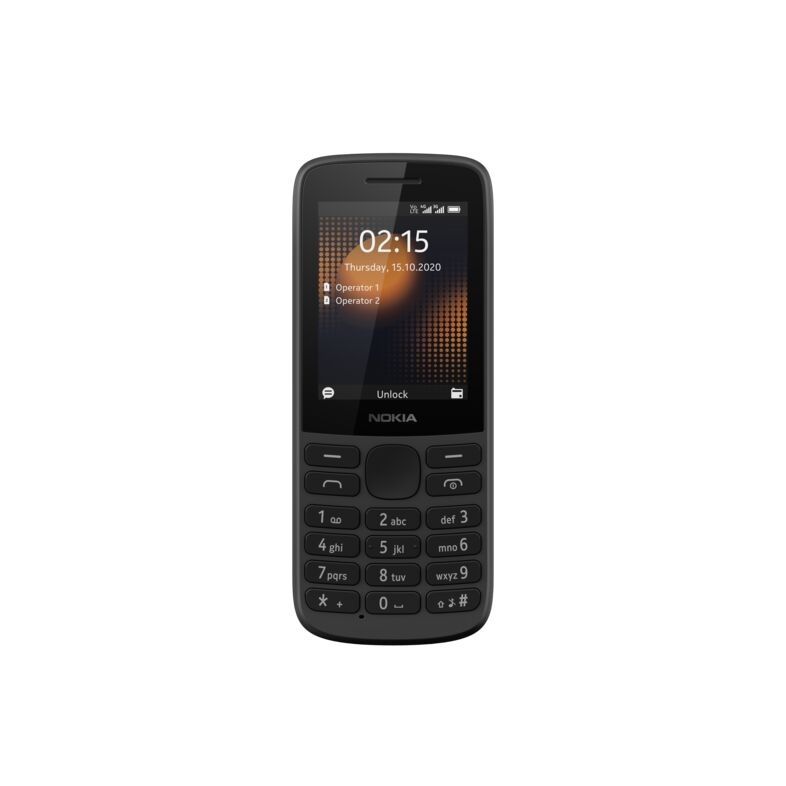 Nokia 215 4G Dual SIM Black