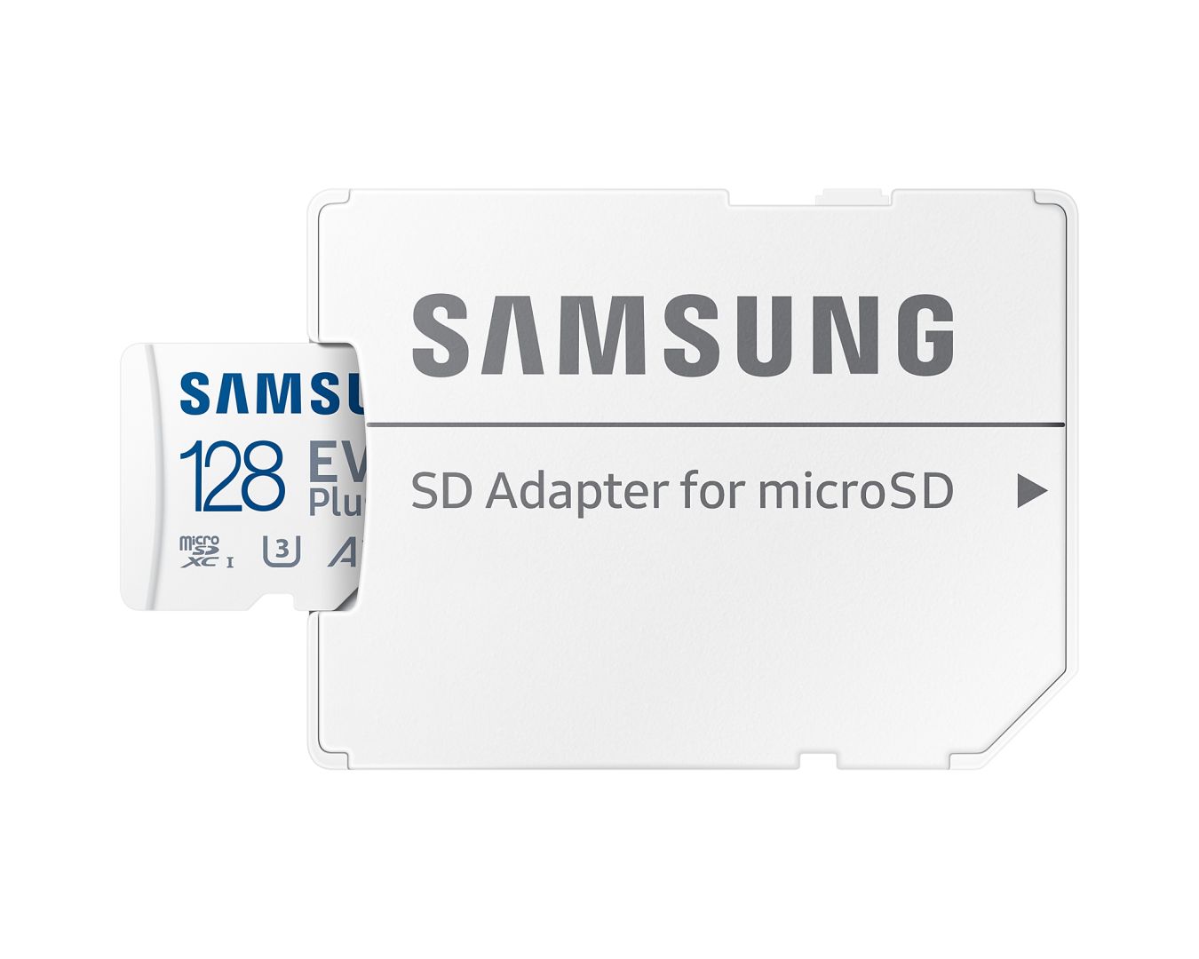 Samsung 128GB microSDXC EVO Plus Class10 U3 A2 V30 + adapterrel