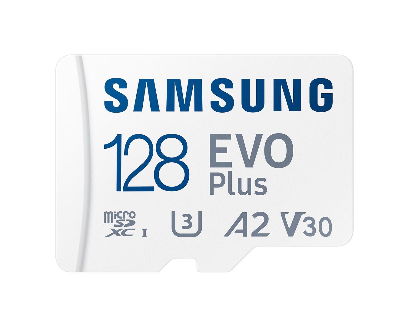 Samsung 128GB microSDXC EVO Plus Class10 U3 A2 V30 + adapterrel