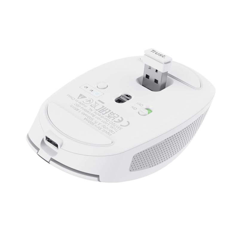 Trust Ozaa Compact Multi-Device Wireless Mouse White