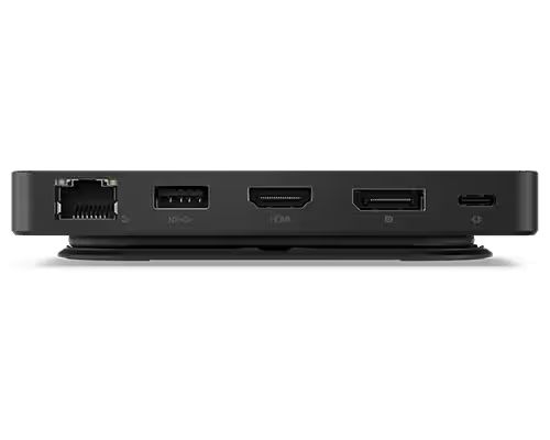 Lenovo USB-C Dual Display Travel Dock Black