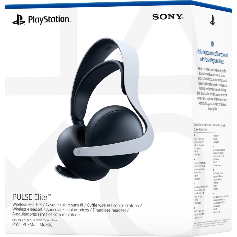 Sony PlayStation 5 PULSE Elite Wireless headset Black/White