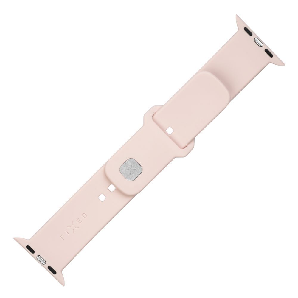 FIXED Silicone Sporty Strap Set for Apple Watch 38/40/41mm Pink