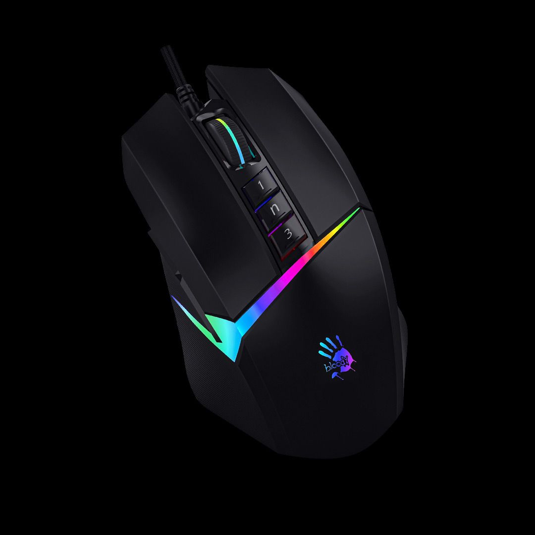 A4-Tech Bloody W60 Max Activated RGB Black