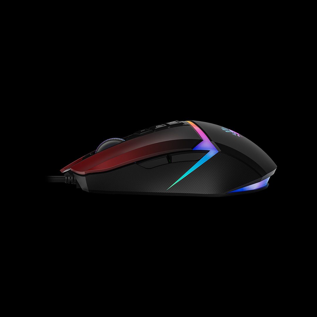 A4-Tech Bloody W60 Max Activated RGB Gradient Red