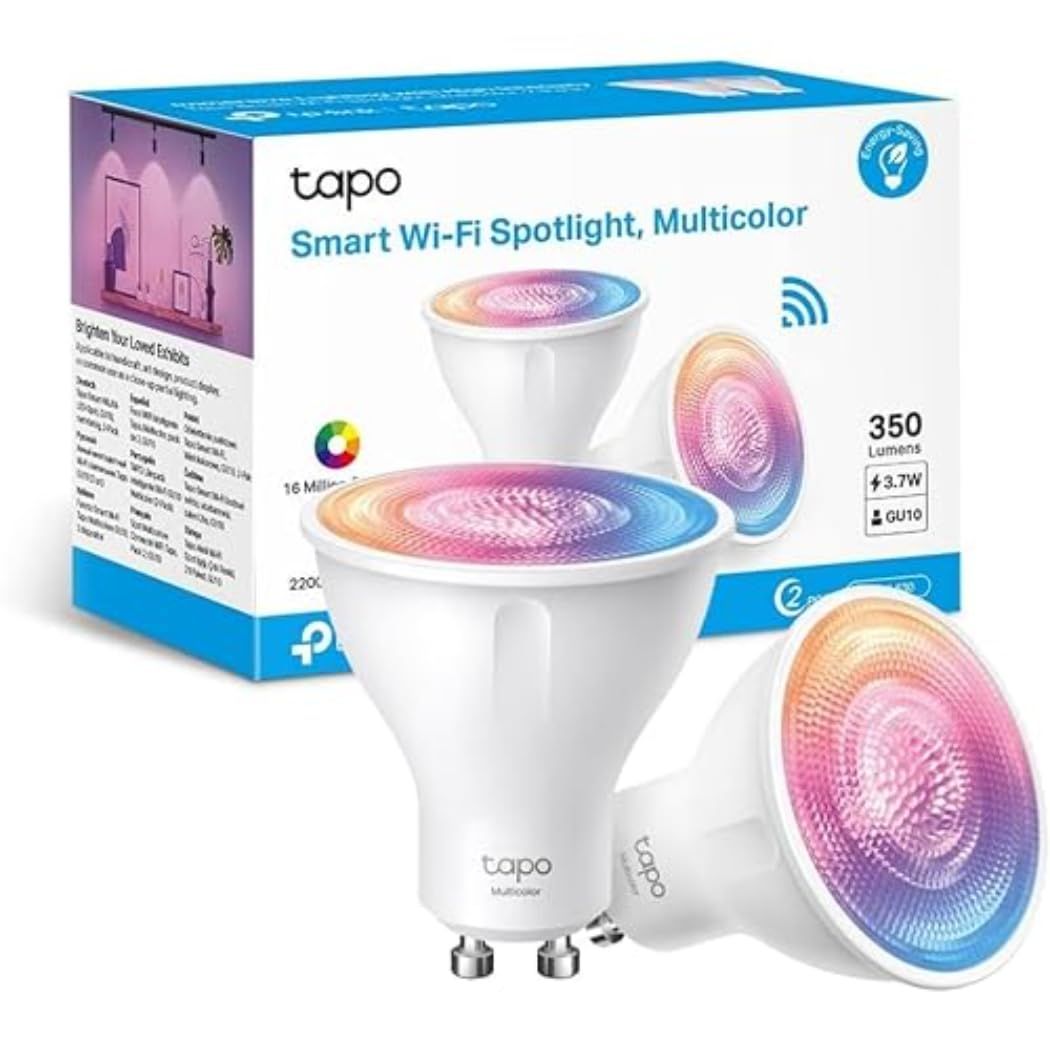 TP-Link Tapo L630 Smart Wi-Fi Spotlight Multicolor (2Pack)