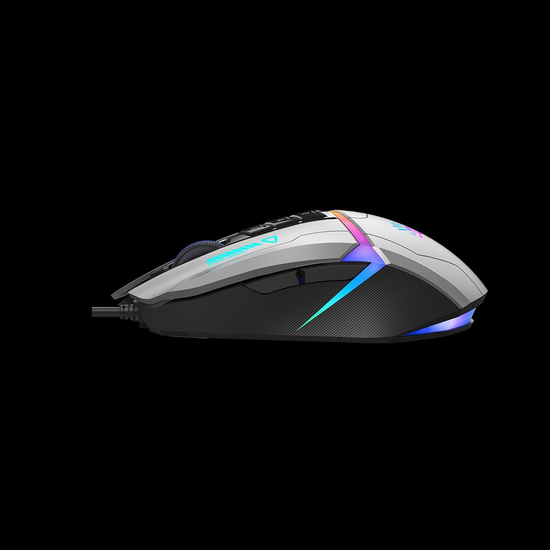 A4-Tech Bloody W60 Max Activated RGB Gaming mouse Gun Grey