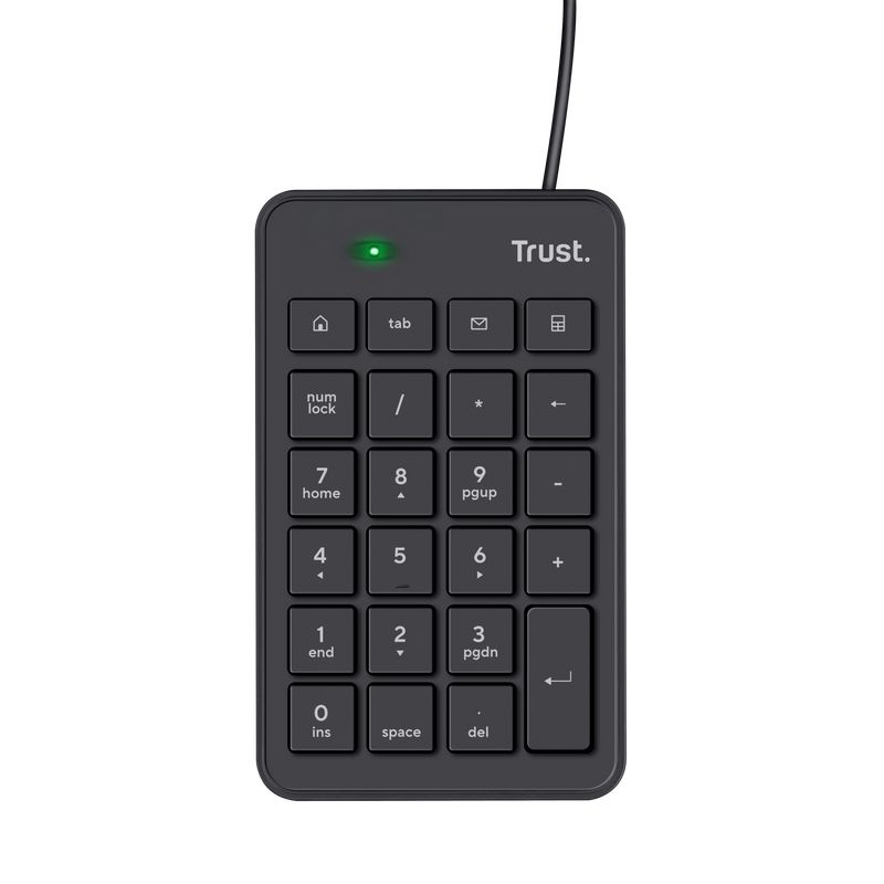 Trust Xalas USB Numeric Keypad Black