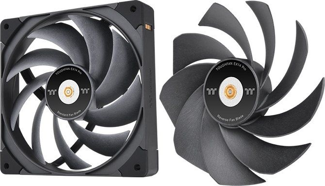 Thermaltake TOUGHFAN EX14 Pro High Static Pressure PC Cooling Fan Swappable Edition (3-Fan Pack)