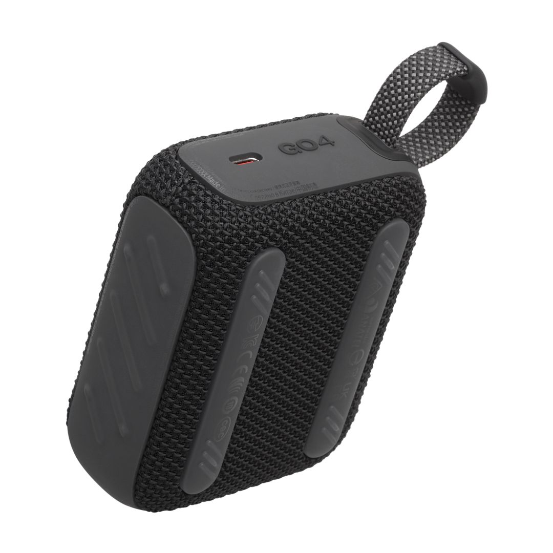 JBL Go 4 Ultra-Portable Bluetooth Speaker Black