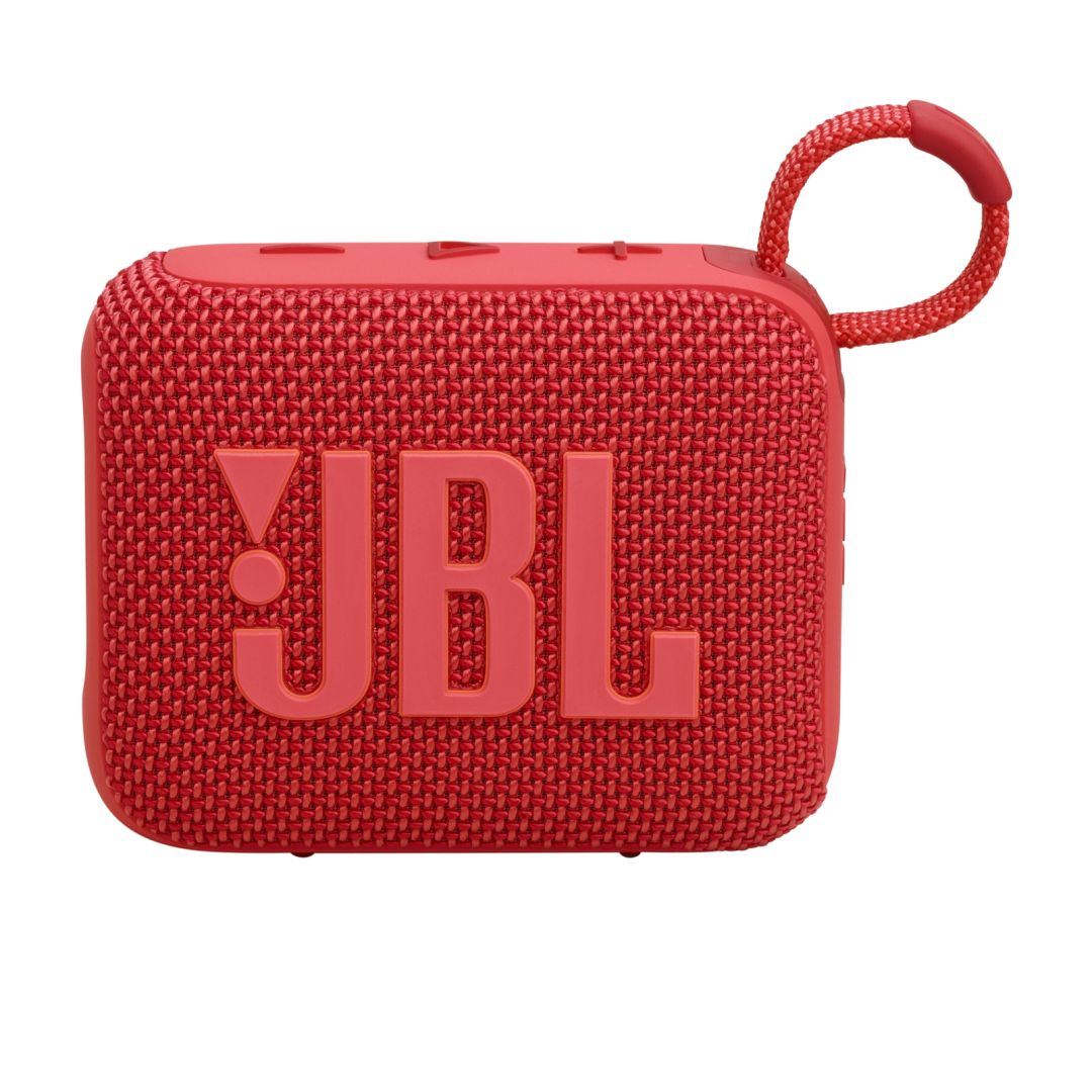 JBL Go 4 Ultra-Portable Bluetooth Speaker Red