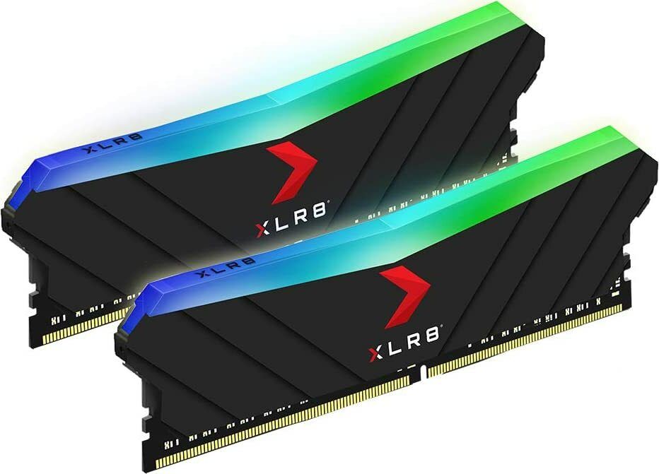 PNY 32GB DDR4 3200MHz Kit(2x16GB) XLR8 Gaming EPIC-X RGB Black