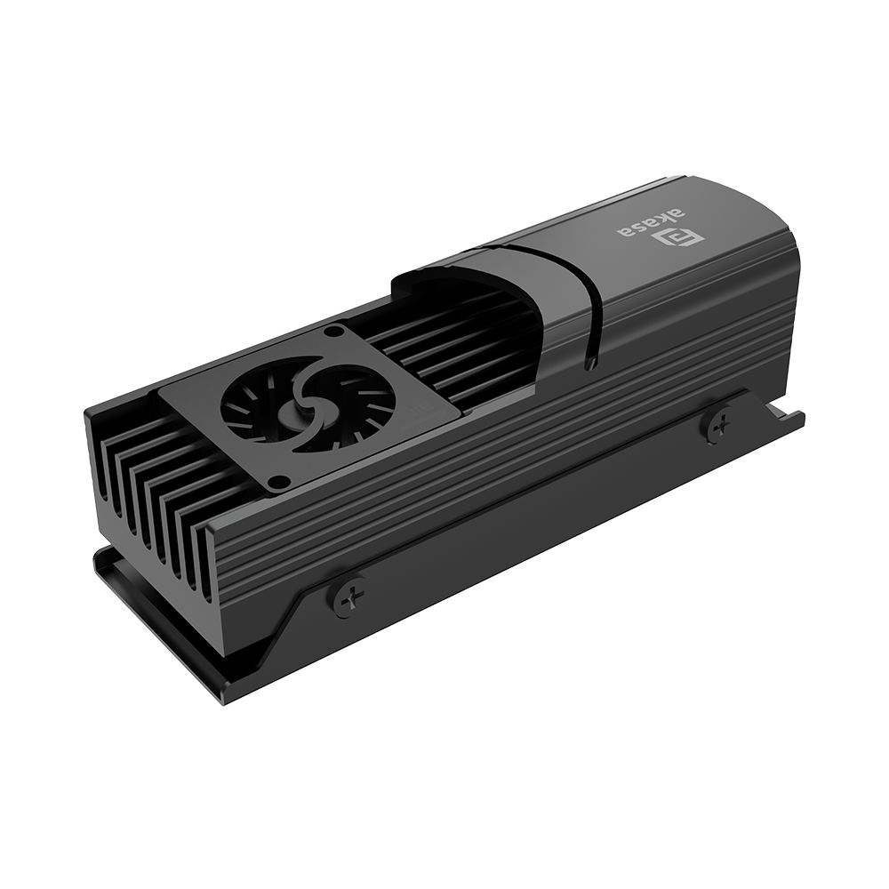 Akasa Gecko Pro LX Active Cooling for M.2 NVMe PCIe 5.0