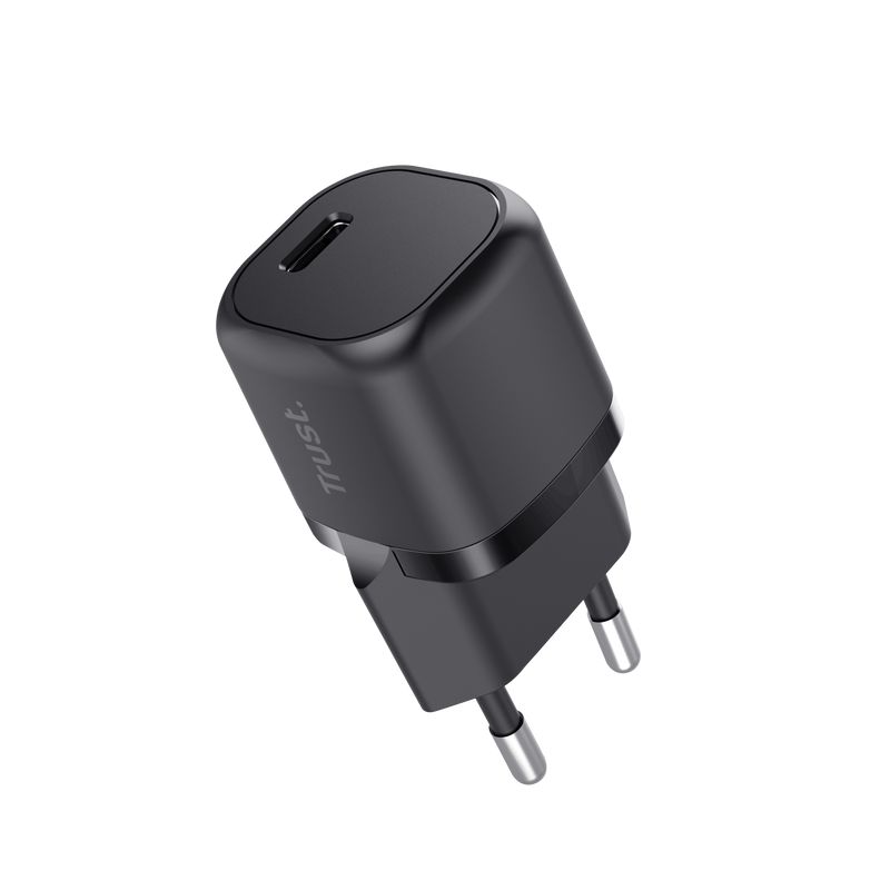 Trust Maxo Ultra Small 20W USB-C PD Charger Black