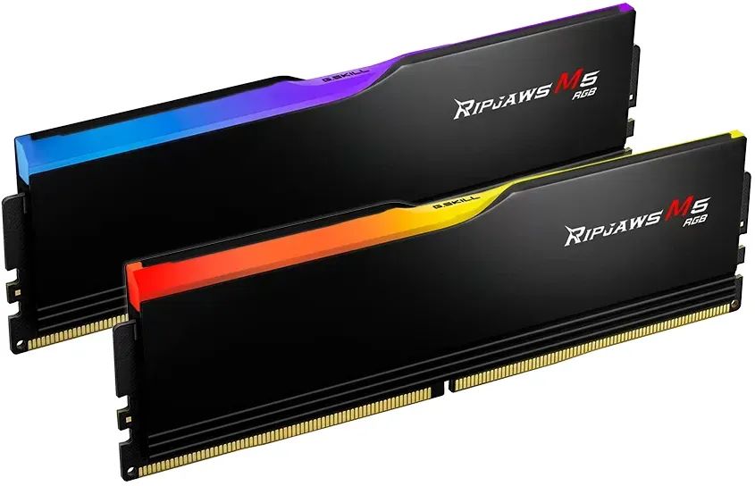 G.SKILL 32GB DDR5 5600MHz Kit(2x16GB) Ripjaws M5 RGB Black