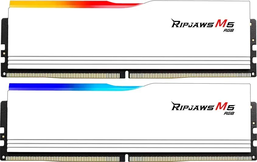 G.SKILL 32GB DDR5 6000MHz Kit(2x16GB) M5 RGB White