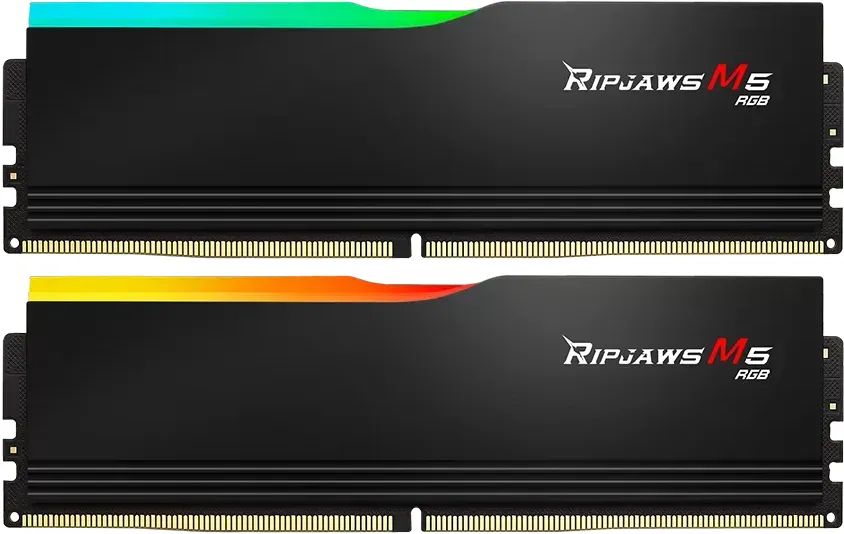 G.SKILL 96GB DDR5 5600MHz Kit(2x48GB) Ripjaws M5 RGB Black