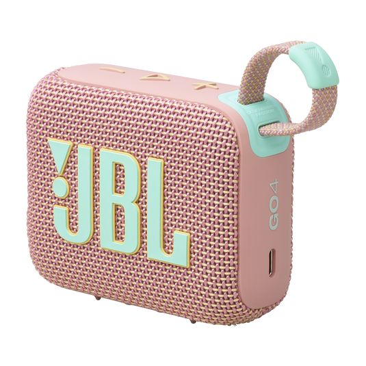 JBL Go 4 Ultra-Portable Bluetooth Speaker Pink