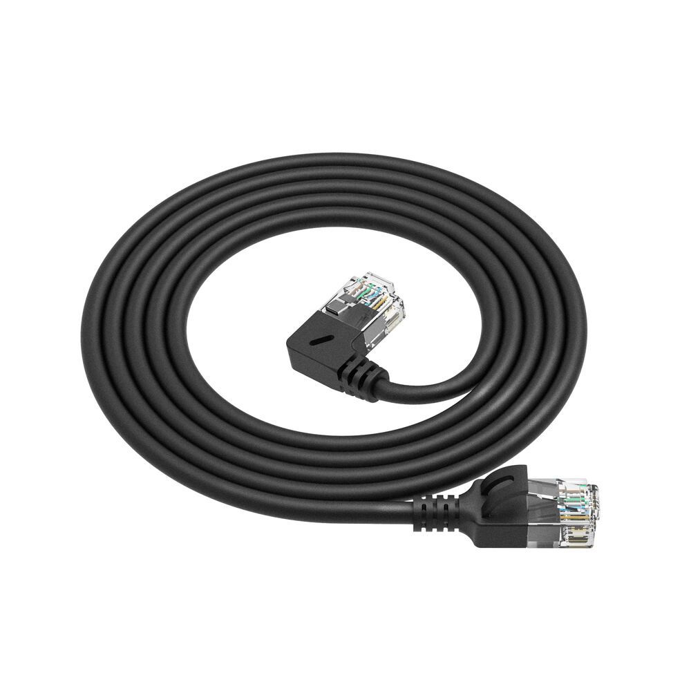 ACT CAT6A U/UTP Patch Cable 0,25m Black