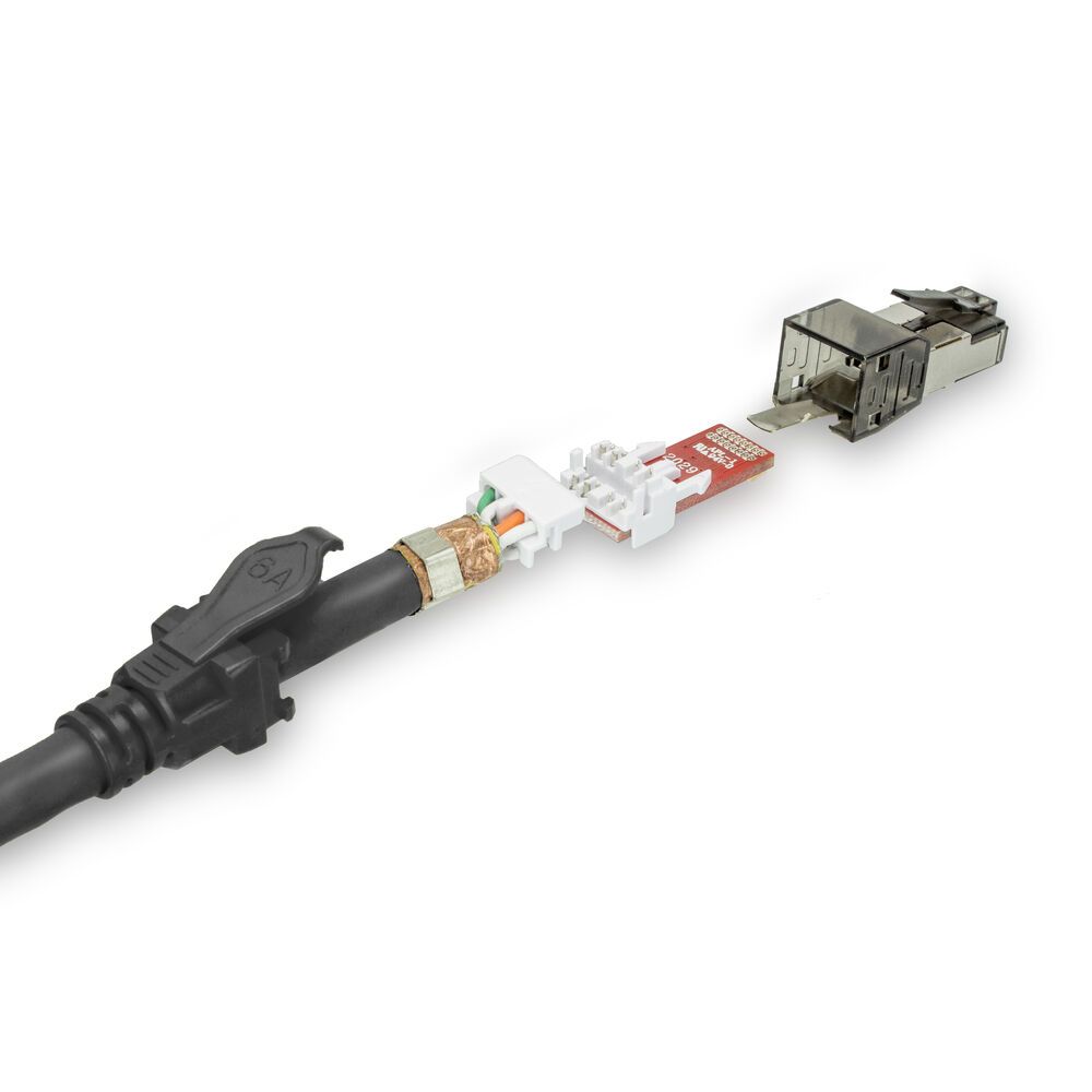 ACT CAT6A S-FTP Patch Cable 3m Black