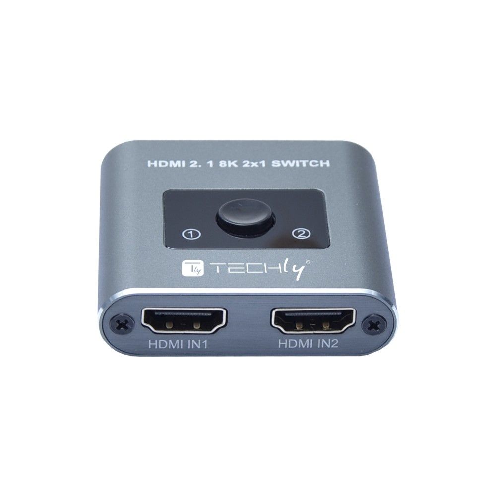 TECHLY  8K HDMI Switch Black