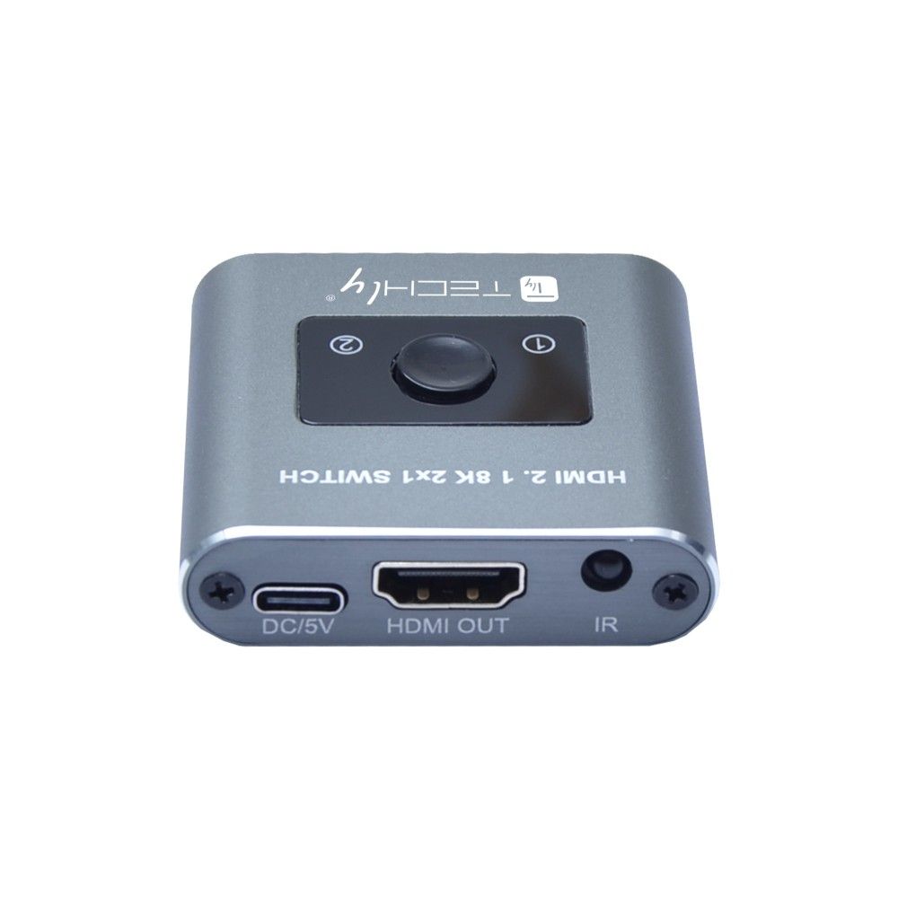 TECHLY  8K HDMI Switch Black