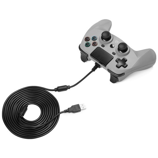 snakebyte Game:Pad 4 S USB Gamepad Grey