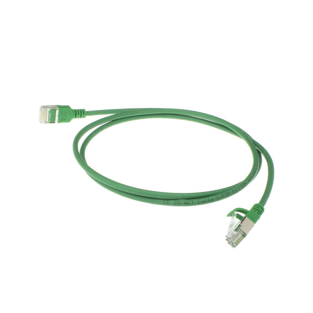 ACT CAT6A U-FTP Patch Cable 10m Green