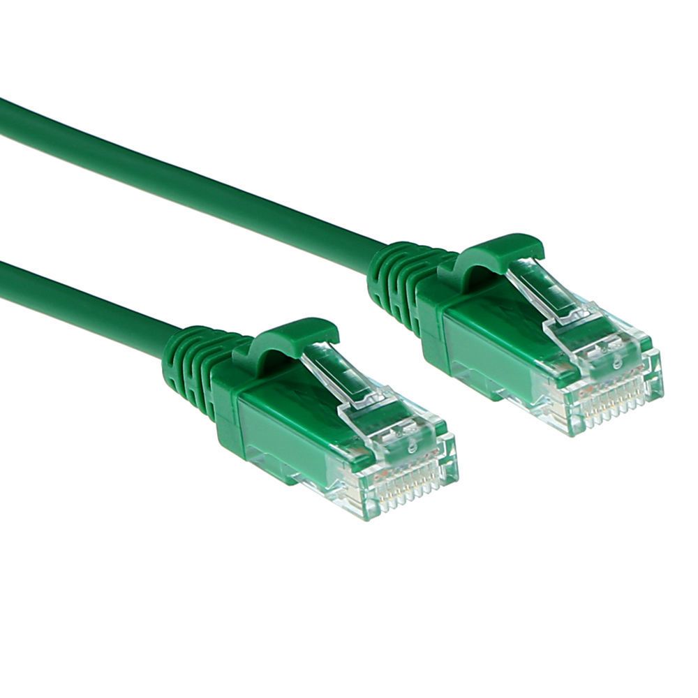 ACT CAT6A U-UTP Patch Cable 10m Green