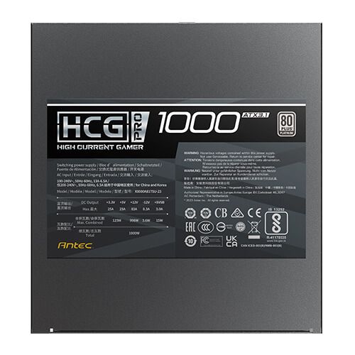 Antec 1000W 80+ Platinum HCG1000 PRO