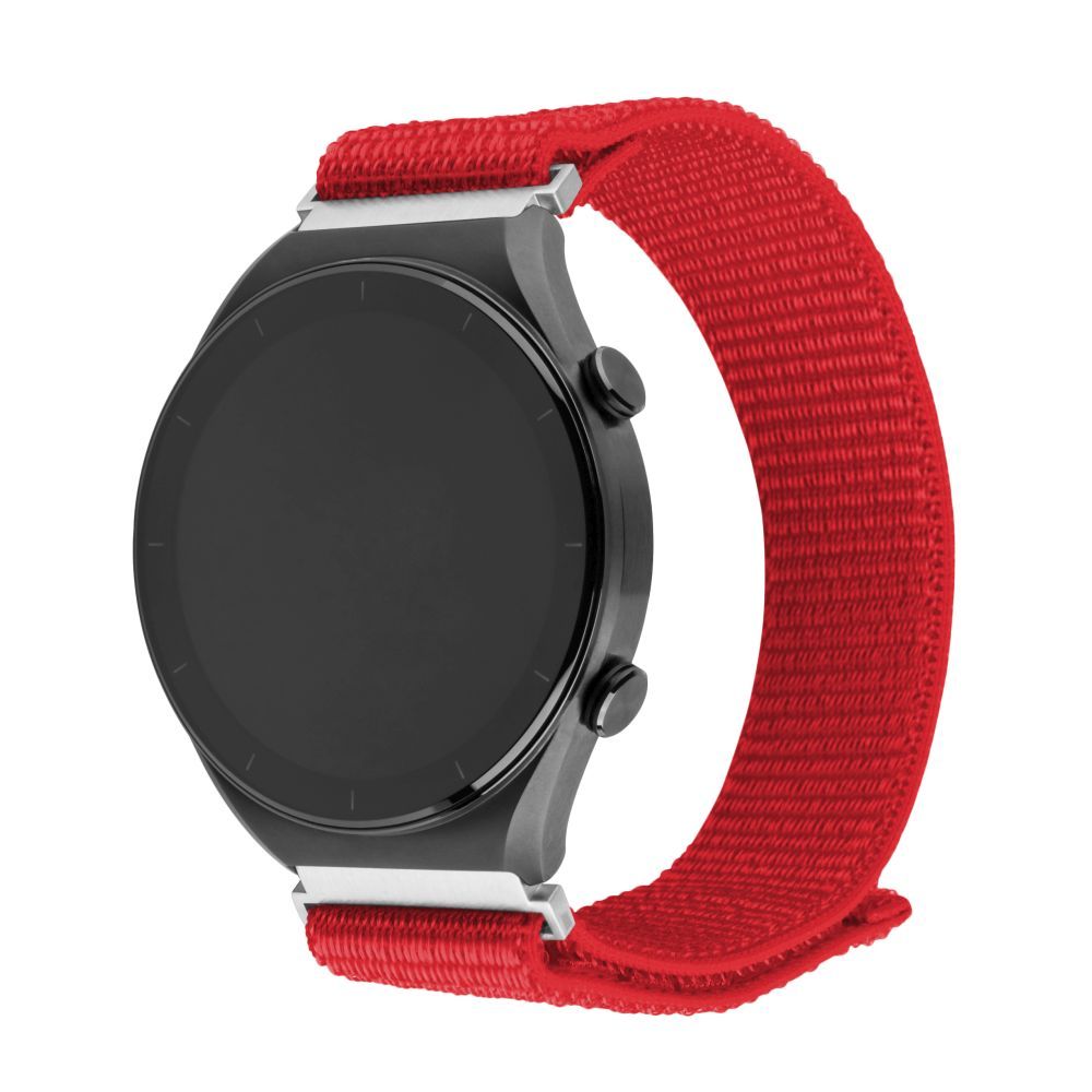 FIXED Nylon Sporty Strap with Quick Release 22mm for smartwatch Red