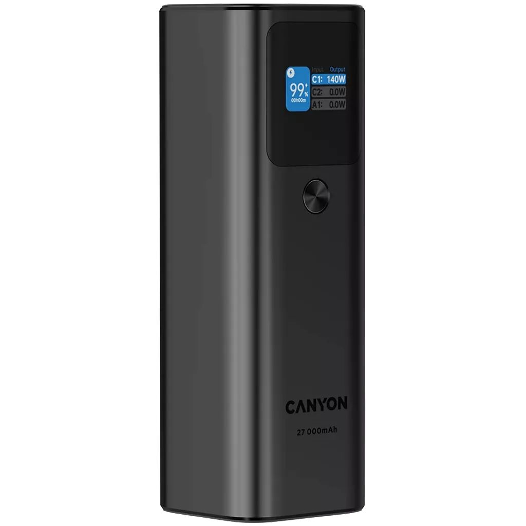 Canyon CNE-CPB2010DG 27000mAh PowerBank Dark Gray