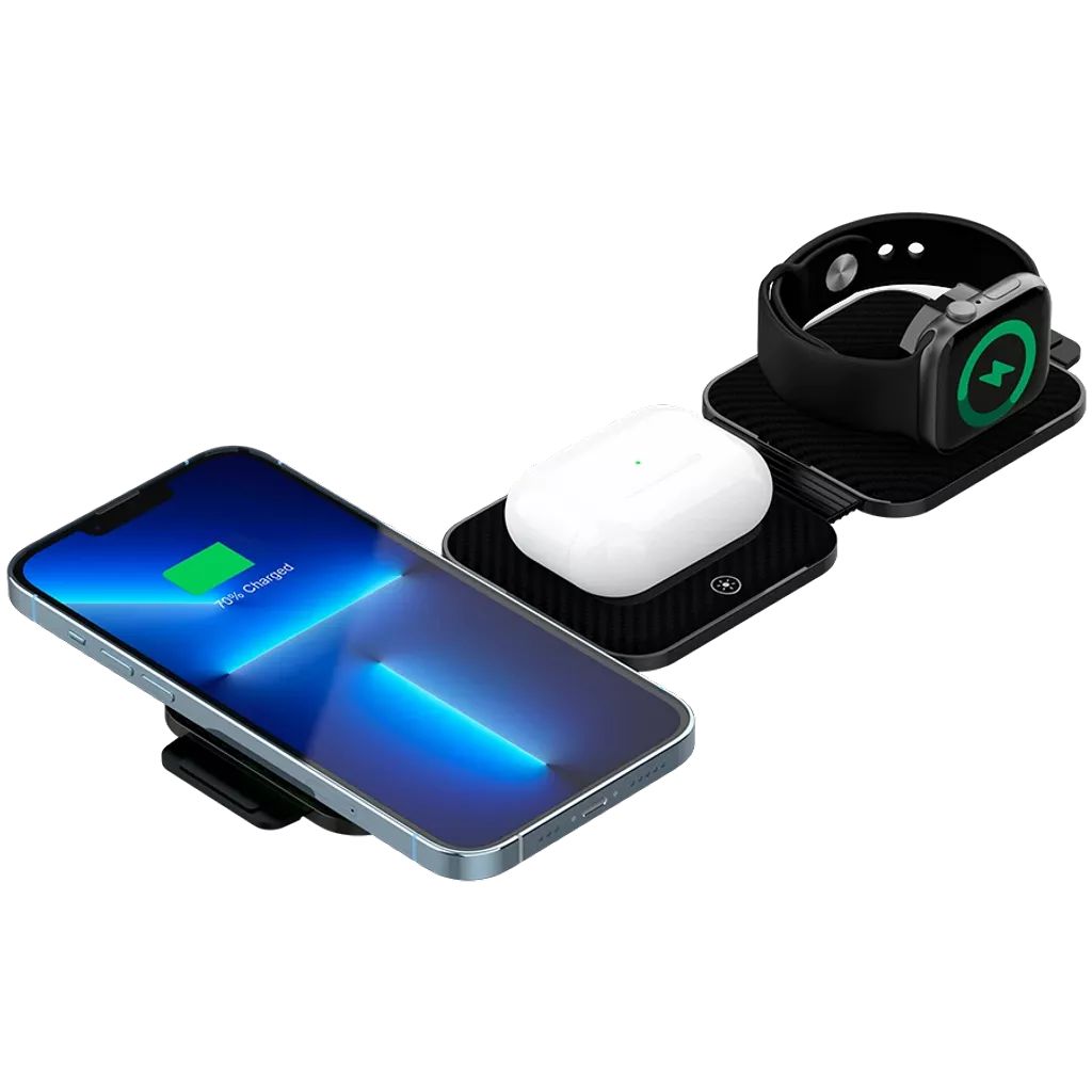 Canyon CNS-WCS305B Wireless Charging Station Foldable Black