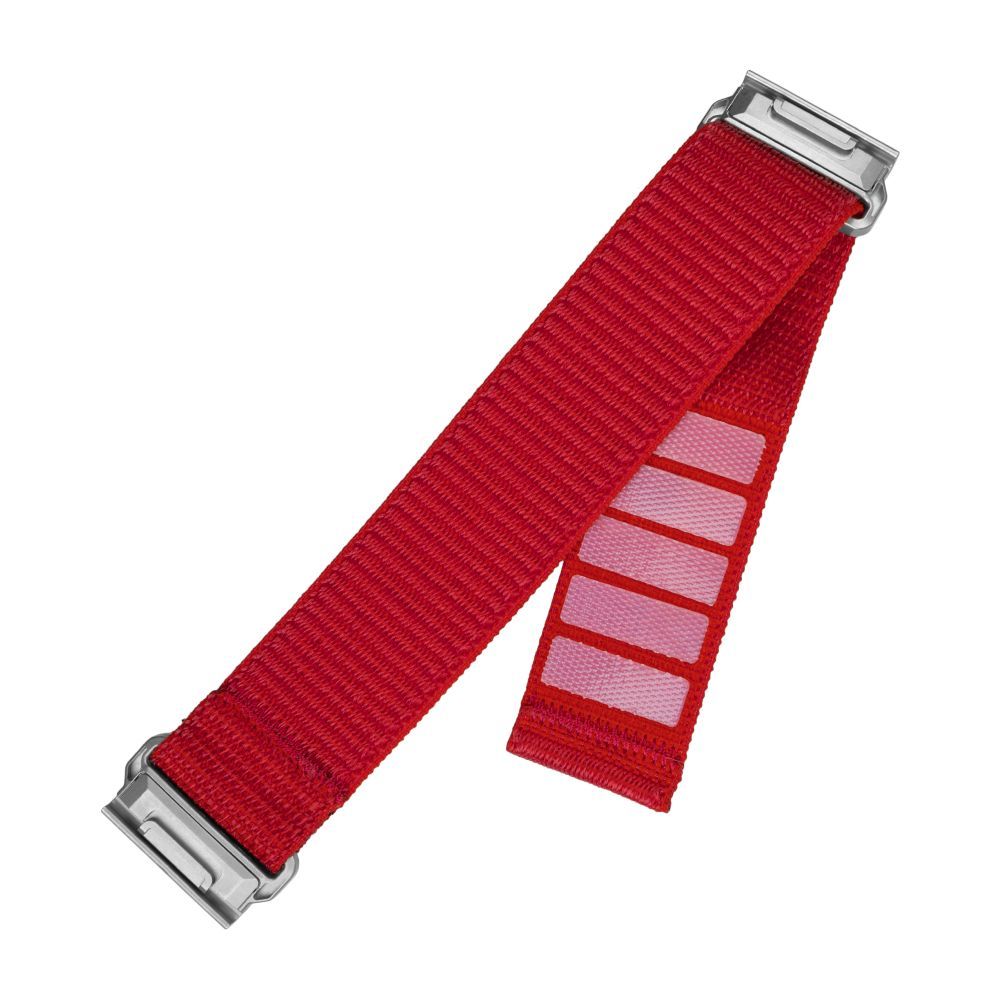 FIXED Nylon Sporty Strap for Garmin QuickFit 22mm Red