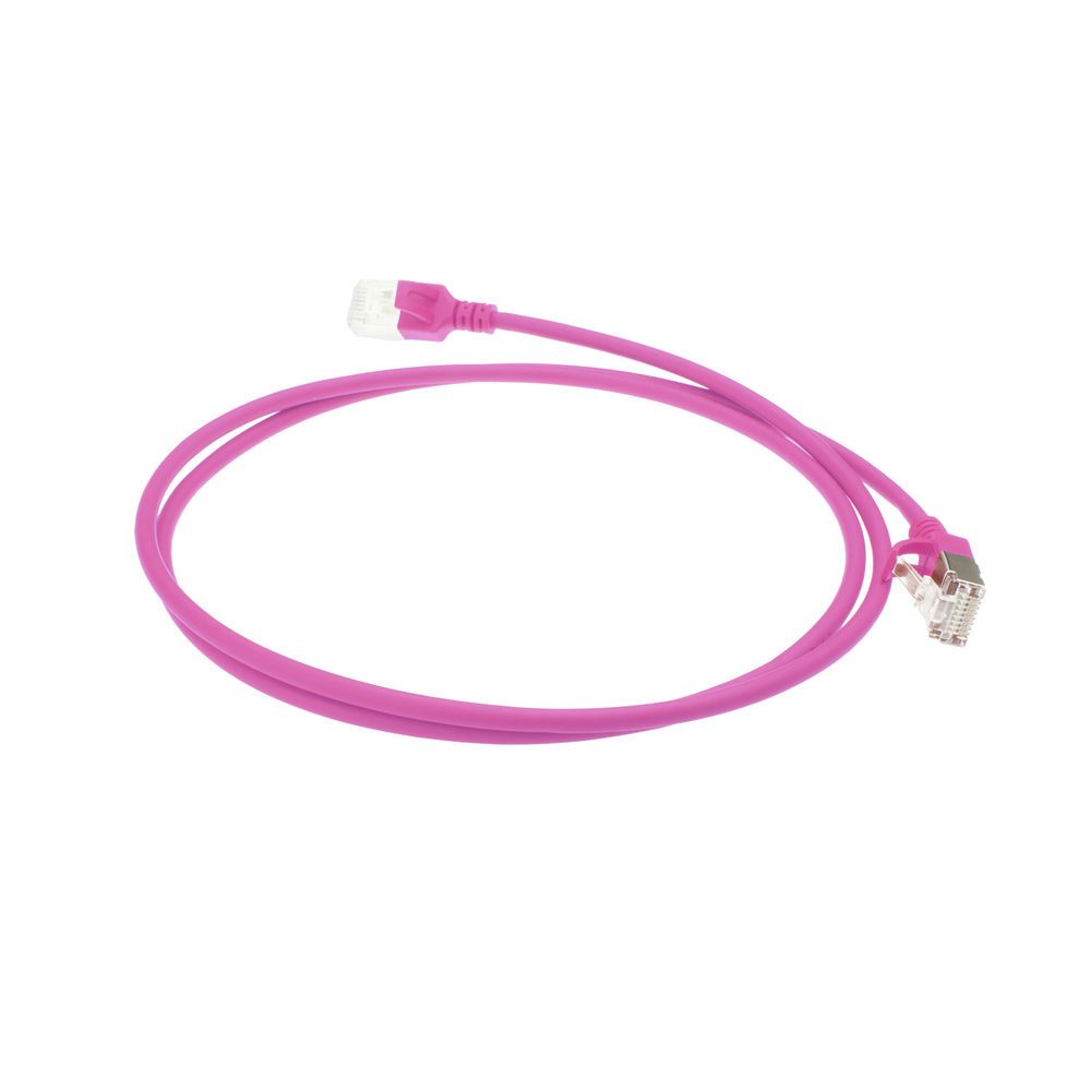 ACT CAT6A U-FTP Patch Cable 7m Pink