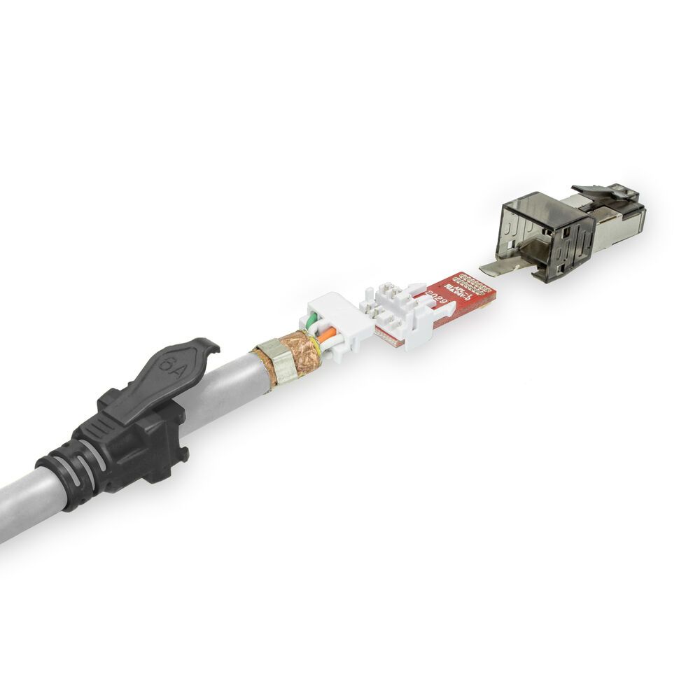 ACT CAT6A S-FTP Patch Cable 1,5m Grey