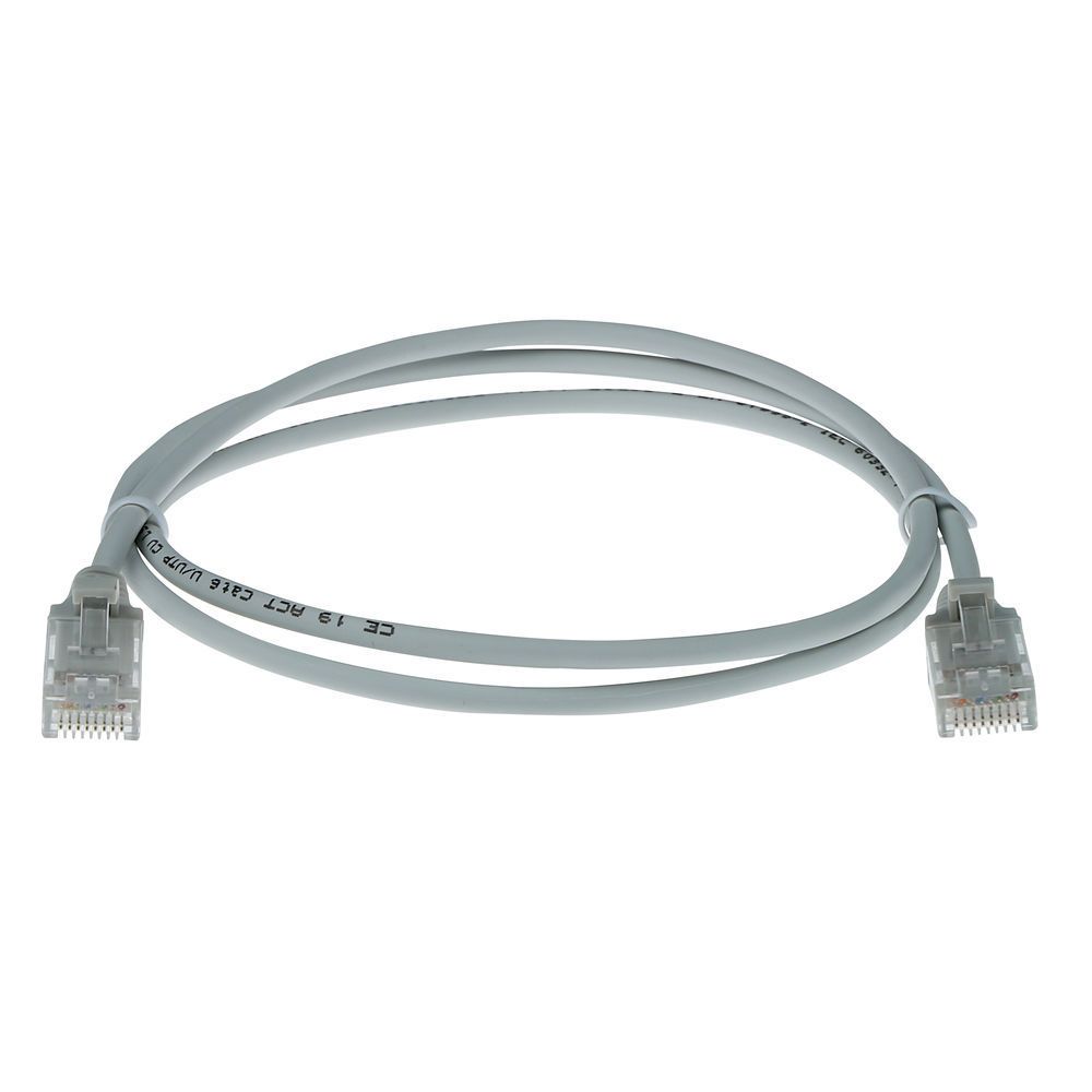 ACT CAT6A U-UTP Patch Cable 10m Grey