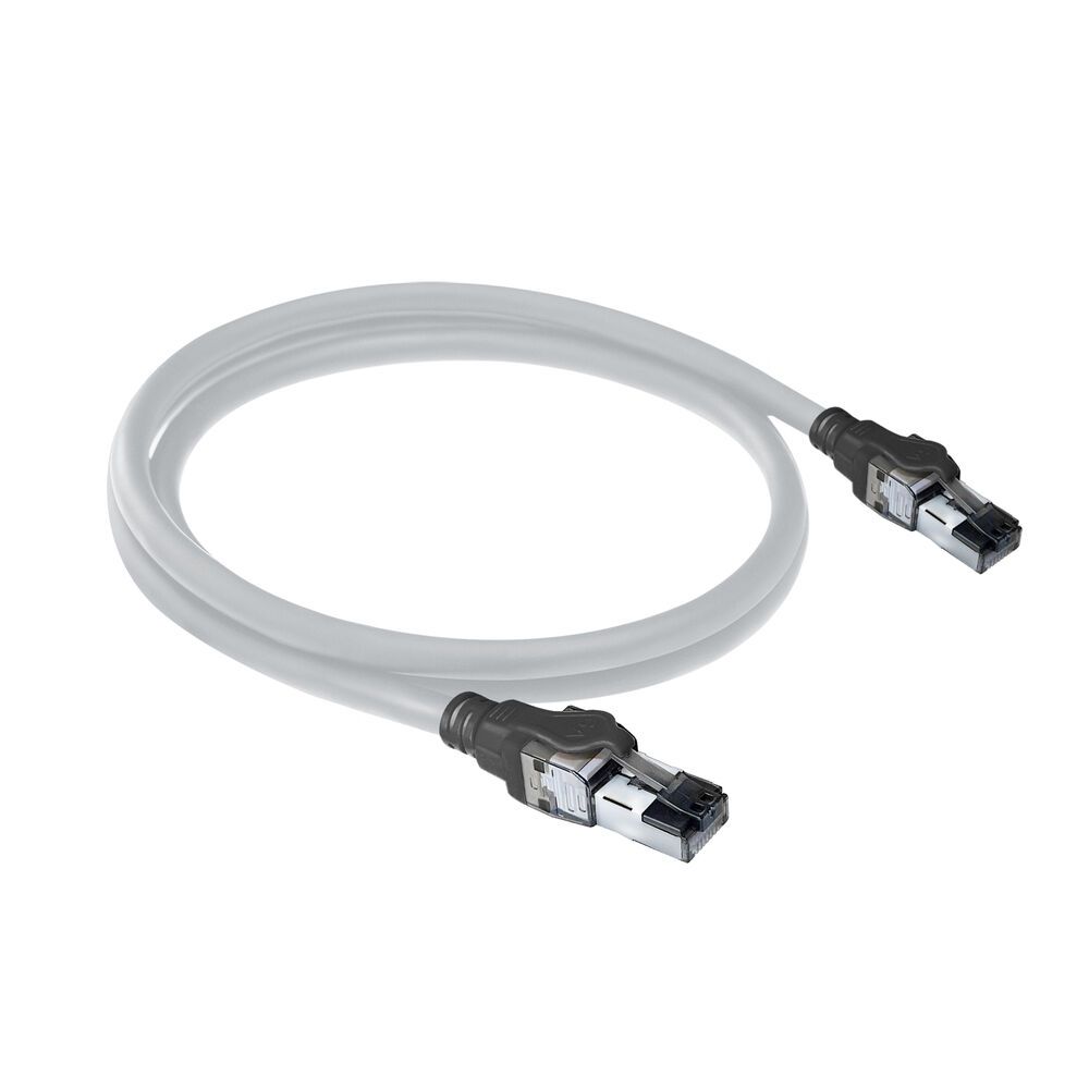 ACT CAT6A S-FTP Patch Cable 2m Grey