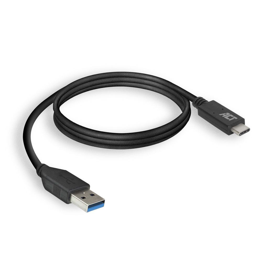 ACT AC7417 USB-A to USB-C 2m Black