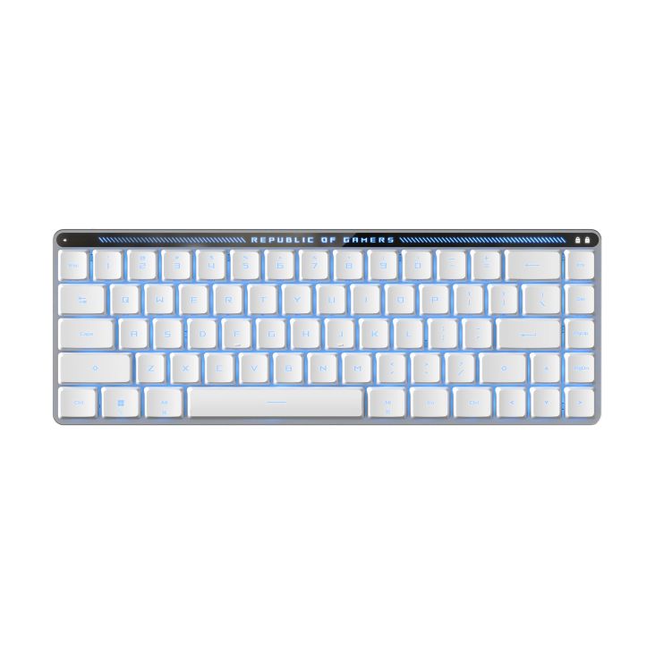 Asus ROG Falchion RX Low Profile Wireless Bluetooth Keyboard White HU