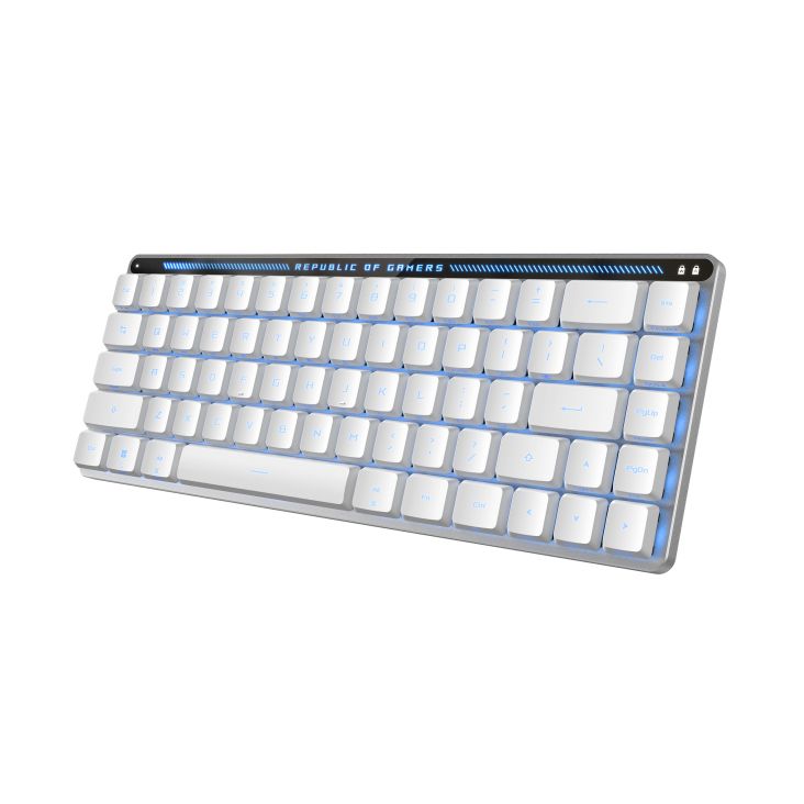 Asus ROG Falchion RX Low Profile Wireless Bluetooth Keyboard White HU