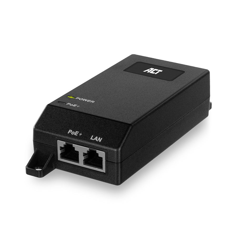 ACT AC4438 Gigabit PoE+ (30W) Injector